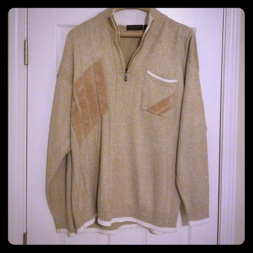 Jordan Craig V-Neck Zip Sweater